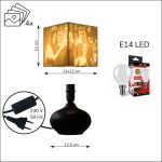 Éjjeli lámpa egyedi fényképes lámpaernyővel ajándékba szeretteinknek