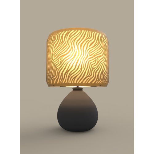 Lucide zebra tompa henger